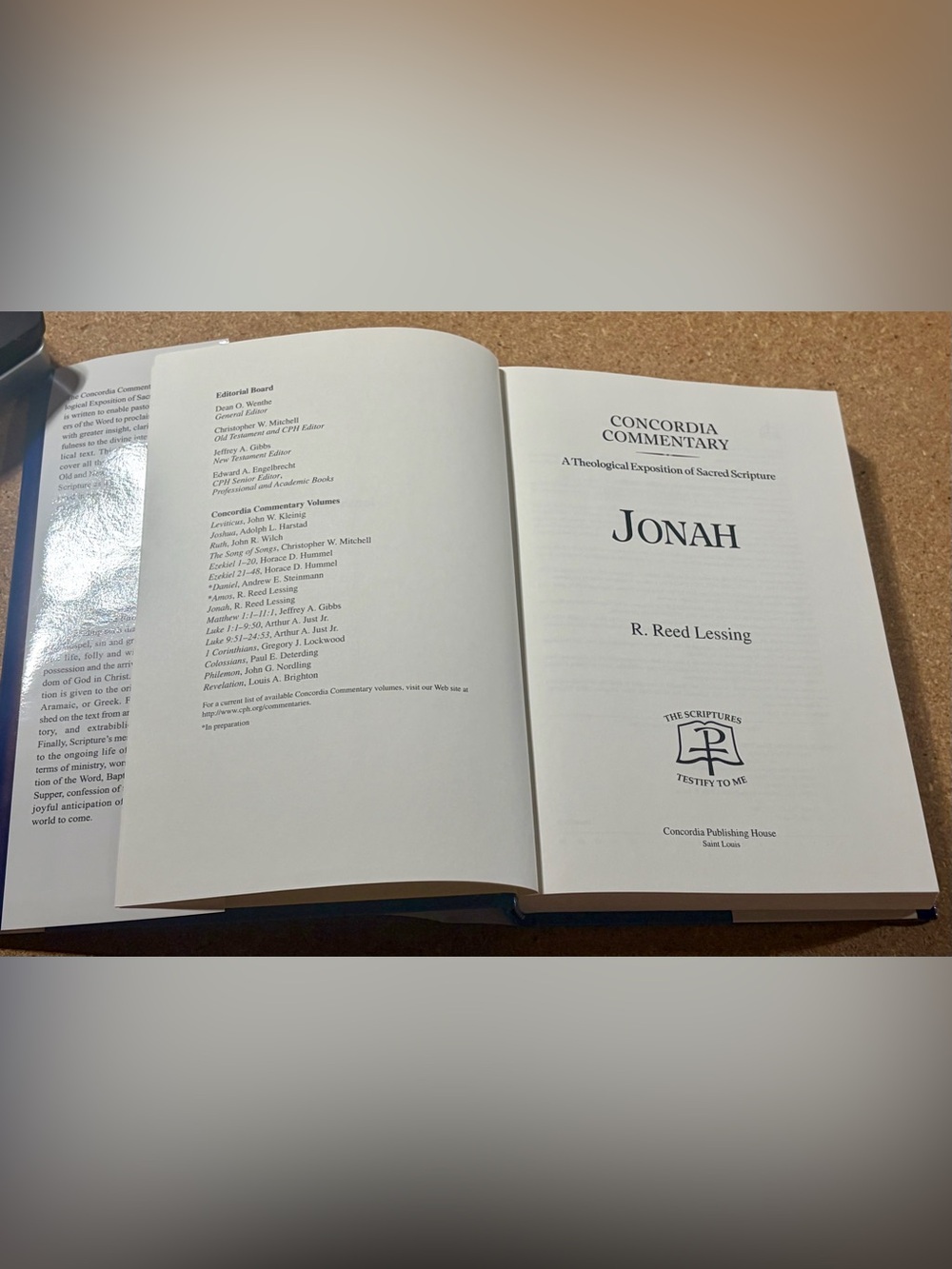 Jonah - Concordia Commentary Book by R Reed Lessing - Picture 7 of 11